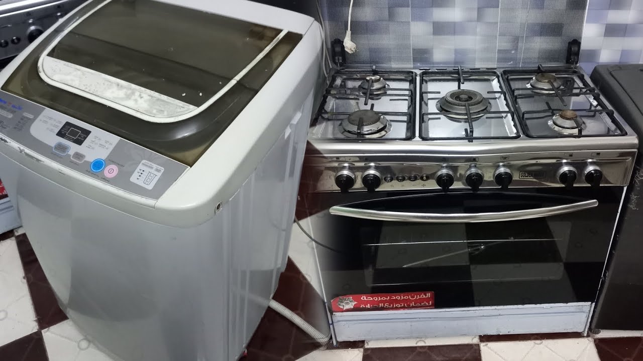 اسعار بوتاجاز مستعمل خمسه شعله في المستعمل وغساله تكنو فوق اتوماتيك 8 كيلو
