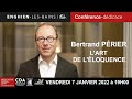 Confrenceddicace de bertrand prier  lart de lloquence