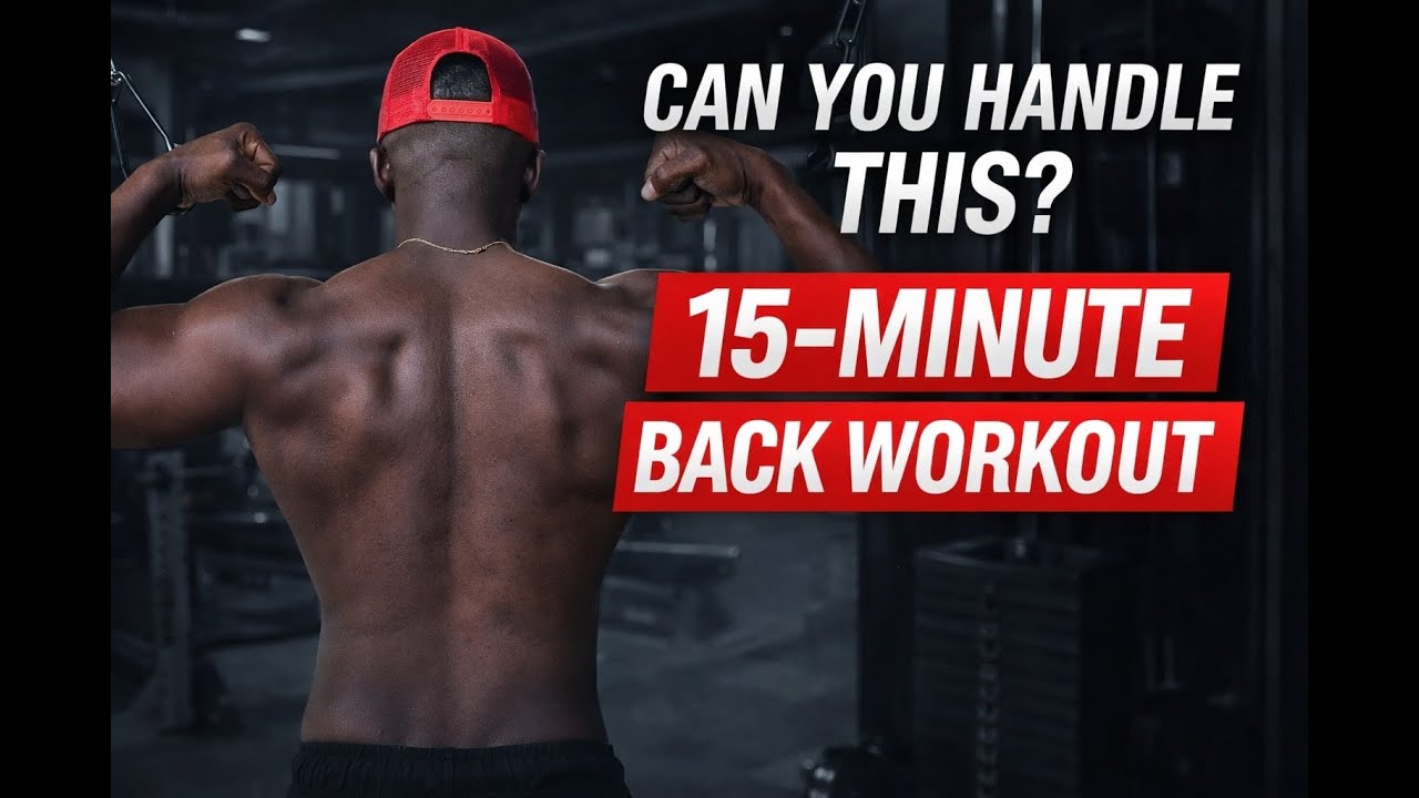 15 MIN BACK DAY WORKOUT - YouTube