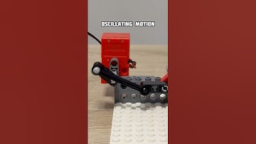 Oscillating Motion Demonstration #lego #technic #legotechnic #mechanical #diy #mechanism
