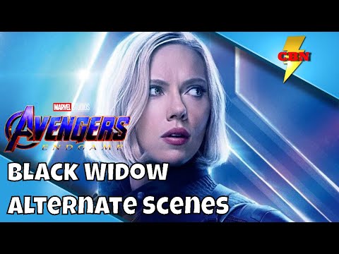 Avengers Endgame Black Widow Alternate Scenes