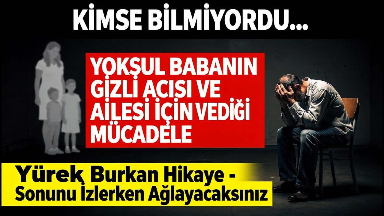 Yoksul Babanın Kanser Eşini ve Çocuklarını Kurtarmak İçin Verdiği Amansız Mücadele - Yürek Burktu