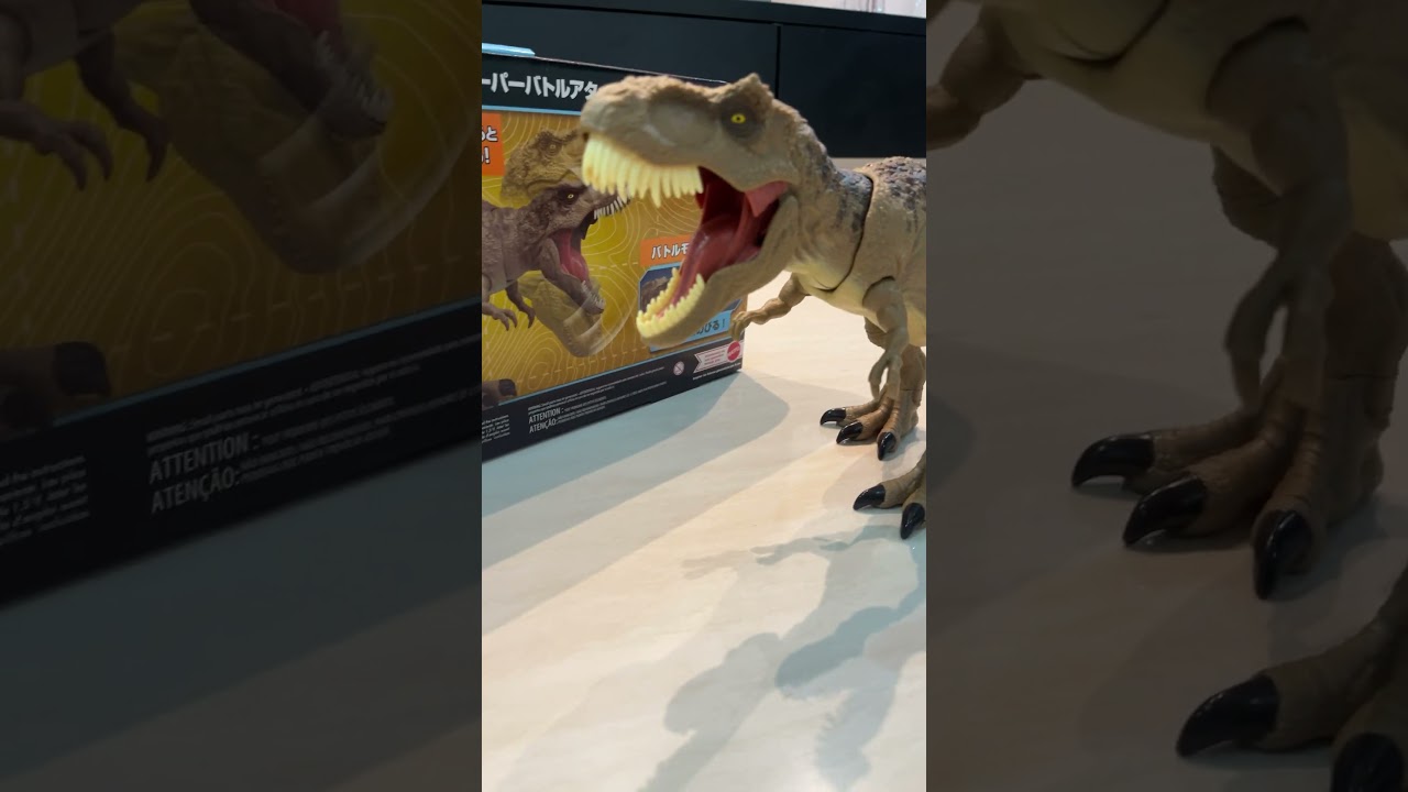 New Jurassic World Chaos Theory All Out Attack T rex Figure! # 