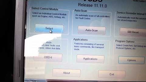 No response from controler VCDS