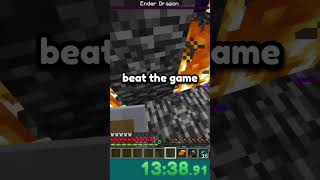 I cheated in a Minecraft Speedrun #smallant #speedrun #minecraft