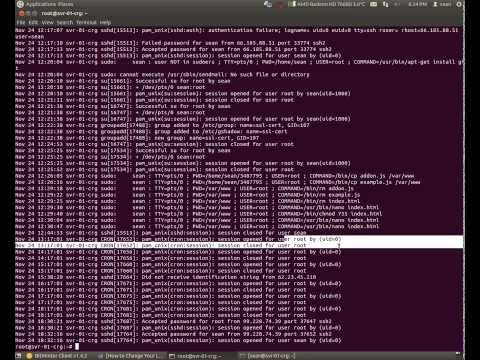 Checking for unauthorized access attempts with auth.log (LINUX)