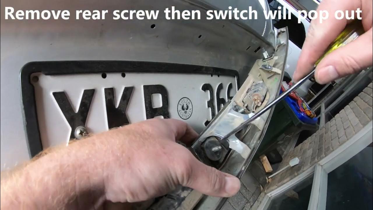 Astra boot/tail gate switch repair YouTube