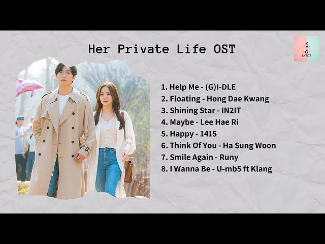 [ FULL ALBUM ] Her Private Life OST (그녀의 사생활 OST) class=