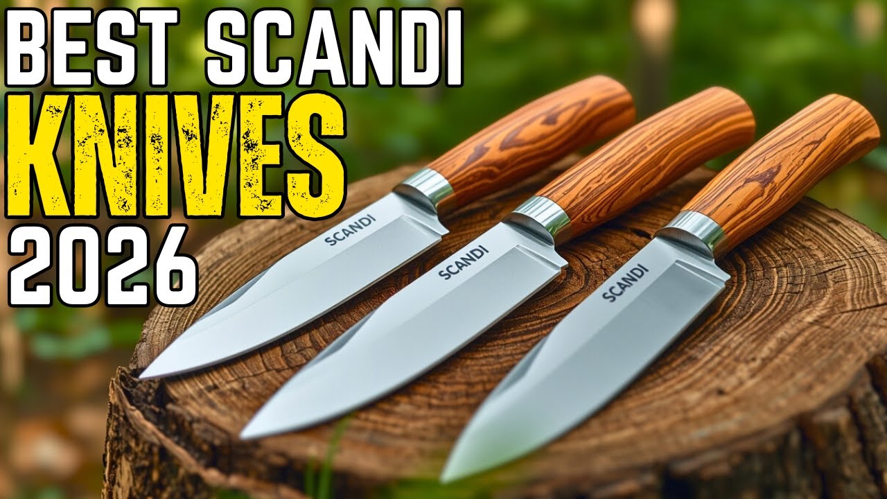 10 лучших скандинавских ножей 2026 года | Выбор экспертов!!!