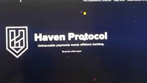 UPDATE: Haven Protocol Mining (GPU/CPU)(CastXMR, XMR Stack)