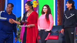 Amanat Chan and Nigar Choudhary with Iftikhar Thakur | New Stage Drama 2020 | Comedy Clip 2020