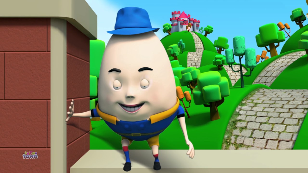 Humpty Dumpty Sat On A Wall | Nursery Rhymes Songs For Babies | Kids ...