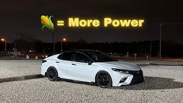 I E85 Tuned My Camry XSE V6