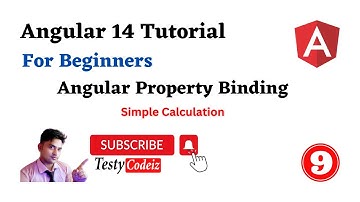 Angular 14 Tutorial for beginners, Angular Property binding, Property Binding In Angular