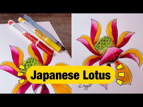 Comment dessiner une fleur de Lotus