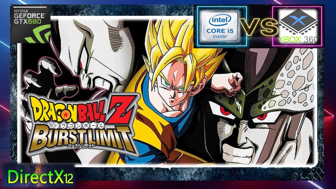XENIA EMULATOR 😲🤜🤛| Dragon Ball Z: Burst Limit | Directx 12 | i5 6400 | GTX 680 | 32 GB RAM