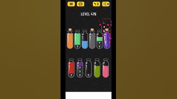 Soda Sort Water Color Puzzle Level 476 Gameplay