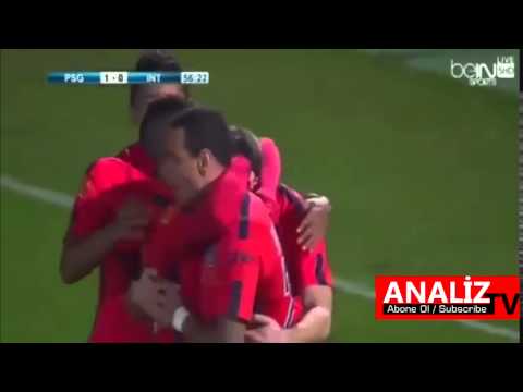 PSG vs Inter Milan 1-0 Friendly Match 2014 - YouTube