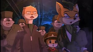 Squirrel And Hedgehog [32] Enemies are Vicious (North Korean Cartoon Series, English Subtitles)