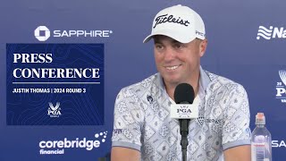 Justin Thomas Press Conference | 2024 PGA Championship Round 3