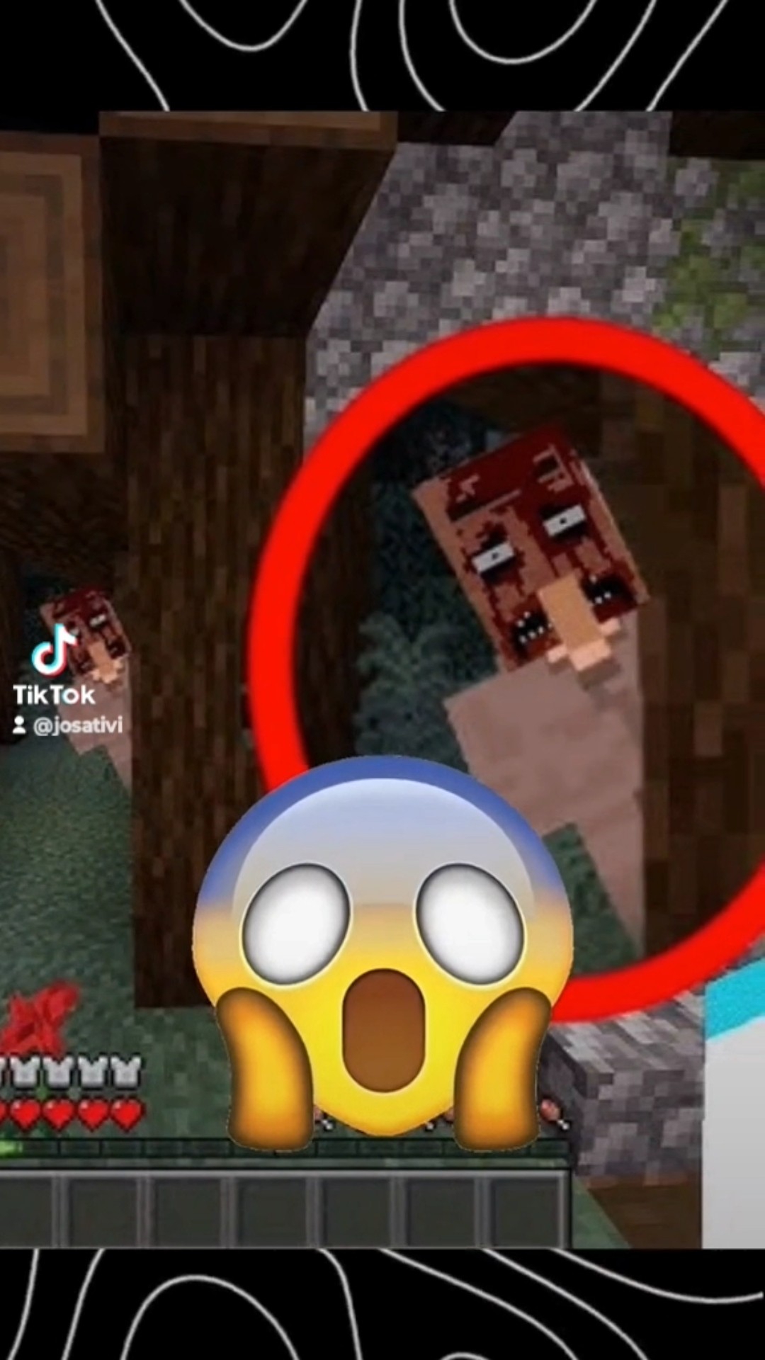 ¿Qué hacen los ALDEANOS cuando nadie los ve? ? #minecraft #josativi #youtube #shorts #miedo #terror