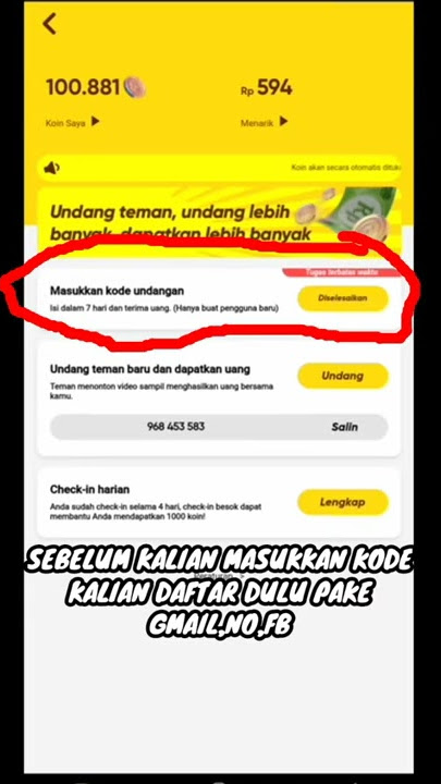 cara cepat dan mudah dapat koin di snack video buruan dicoba🤩