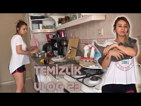 TEMİZLİK VLOG 23 / YİNE BİR GÜN İŞ YAPIYORUM :)