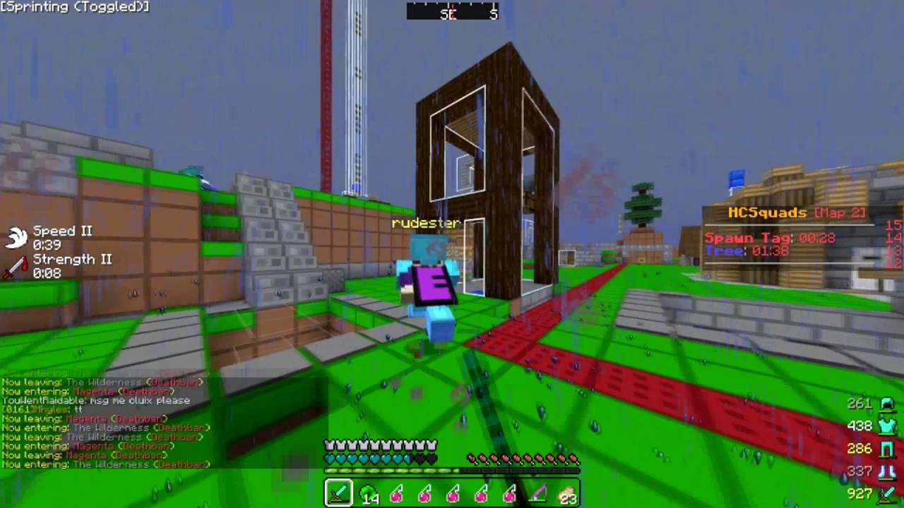 Hcsquads Nether Trapping+PvP