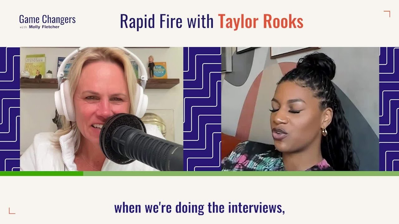 Rapid Fire with Taylor Rooks - YouTube