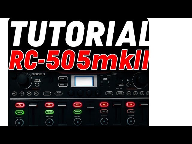 Loopstation video 2 de 30 tutorial RC505 MK2 Español, - YouTube