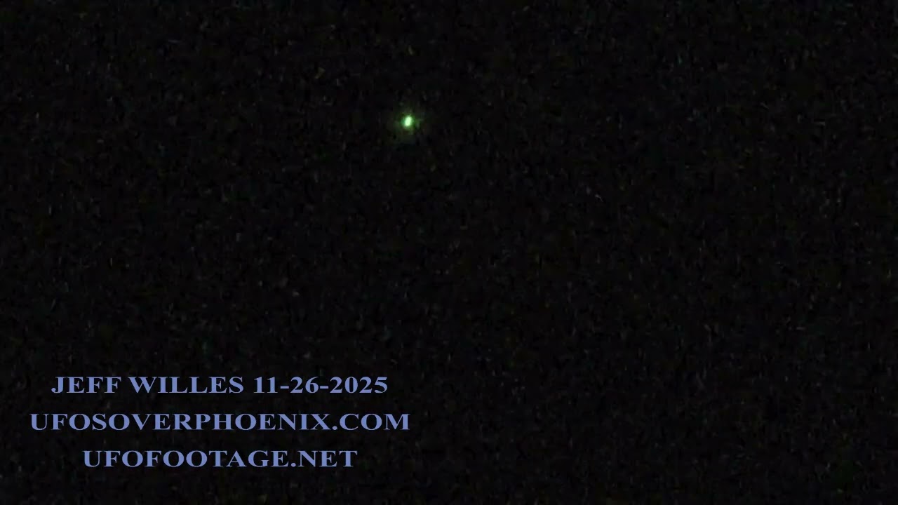 JEFF WILLES 11-26-2025 UFO UAP 