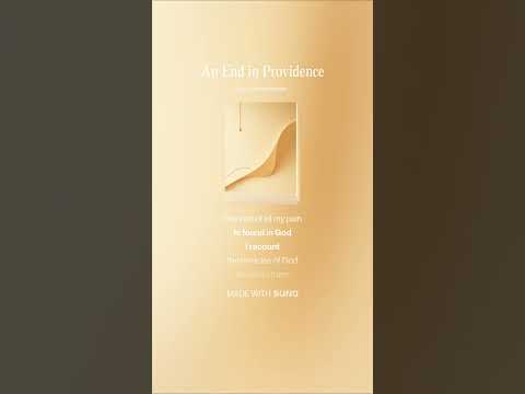 An End In Providence Ai Suno Ccm 