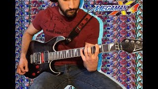 Video thumbnail of "Boss Fight Theme - Mega Man X4 [Guitar Cover]"