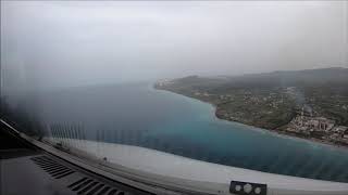 AIRBUS A320 Visual Approach in LGRP RODOS GREECE