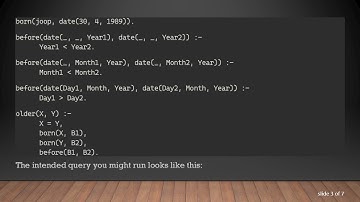 How to Write a Prolog Predicate to Determine if One Person is Older than Another