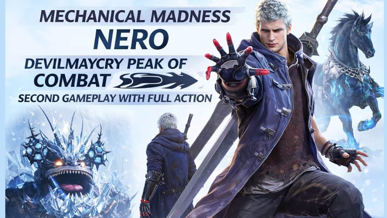 Mechanical Madness Begins Nero Gameplay II | DMC Peak of Combat 