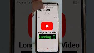 YouTube long & shorts video earning analysis | youtube shorts