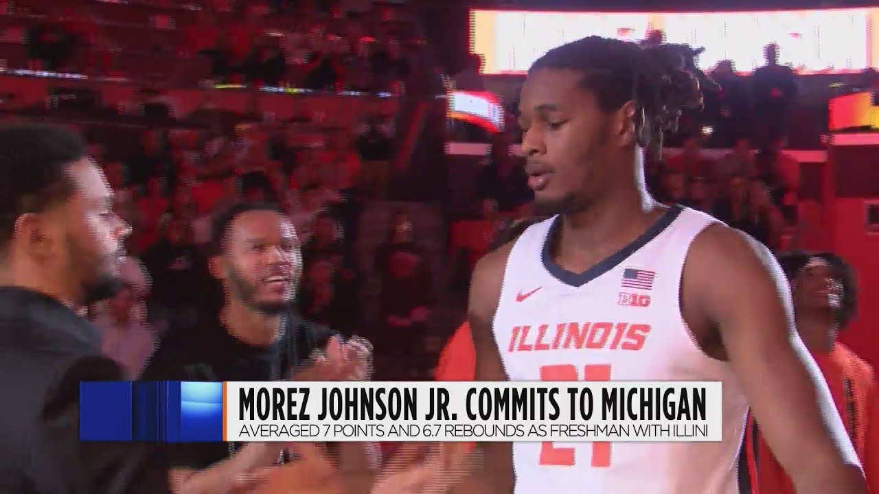 Morez Johnson Jr. announces transfer commitment