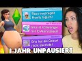 Ich habe die Sims 1 JAHR UNPAUSIERT laufen lassen und das passierte!