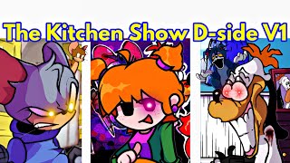 Friday Night Funkin' The Kitchen Show D-side V1 / Tom And Jerry (FNF Mod/Hard/Fanmade + Cutscene)