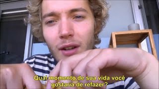 Toby Regbo Q&A [Legendado] #4