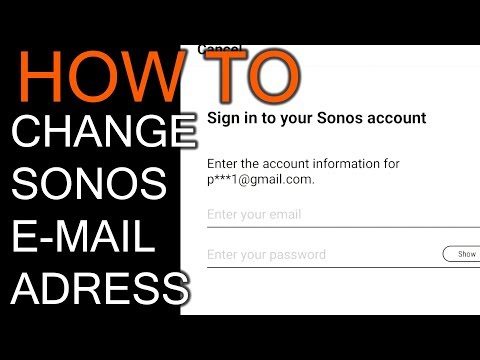 How To Transfer Sonos e-mail Account