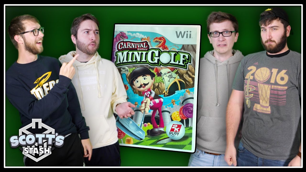 Scott, Sam, Eric and Dom Experience Eric's Childhood with Carnival Games: Mini Golf