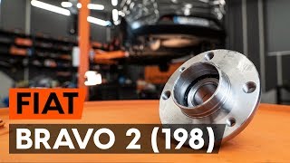 Wie FIAT BRAVO 2 (198) Radlager hinten wechseln [AUTODOC TUTORIAL]