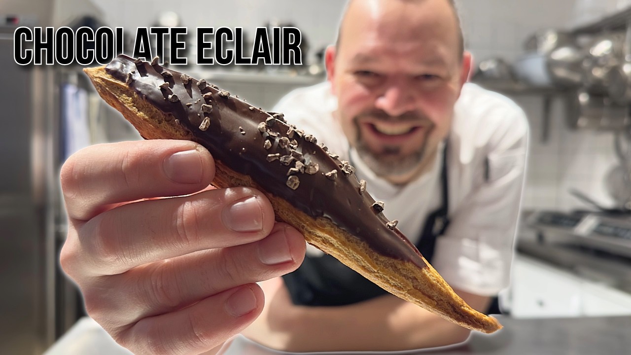 Chocolate Éclair Recipe | Classic French Pastry Step-by-Step