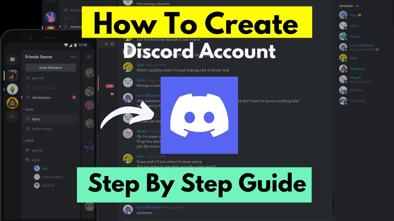 How To Create a Discord Account | Make a Discord Account | Register ...