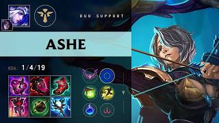 Ashe Support vs Milio - EUW Master Patch 26.15