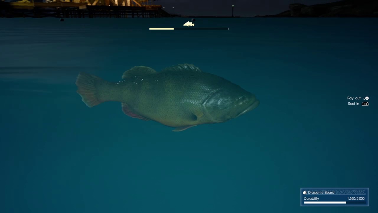 FINAL FANTASY XV Angler's Nightmare FINAL Fishing Quest YouTube