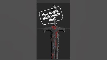 Sword Material in Substance #substancepainter #substance3d #tutorial