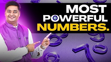Most powerful Numbers in Numerology I  Powerful Number I Numerology I Vyomessh Pathak